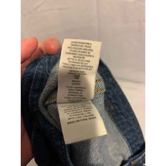 Free People Size 24 Women's Jean "Ray of Sunshine" Flare Leg - Picture 8 of 9